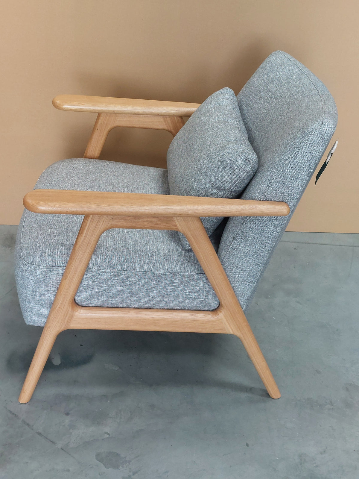 John Lewis Hendricks Accent Chair Aquaclean Connie Grey