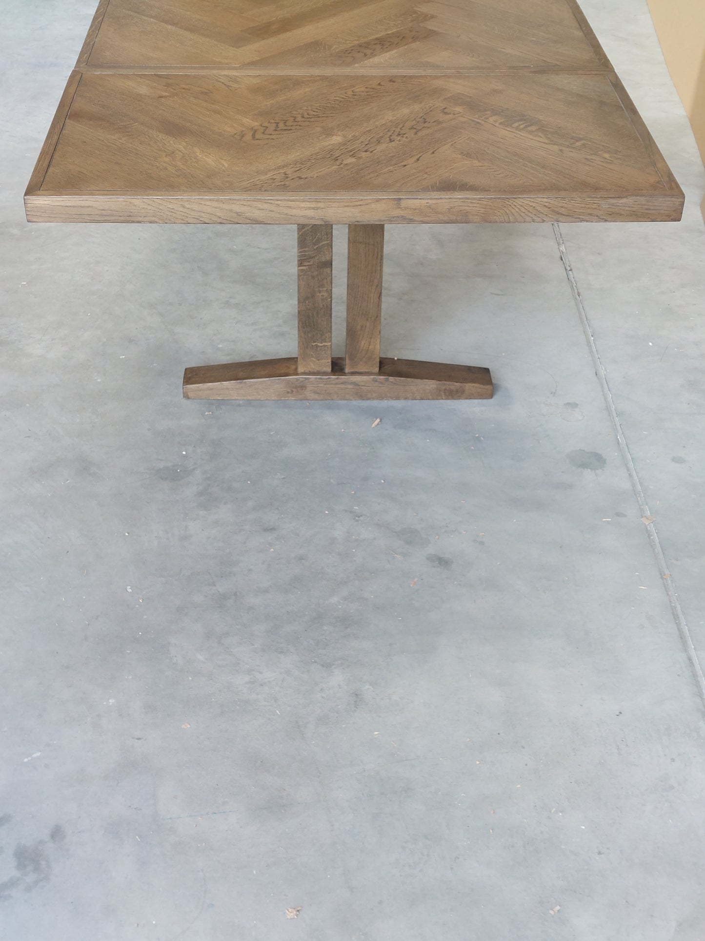 John Lewis Estate 6-10 Seater Extending Dining Table, Dark