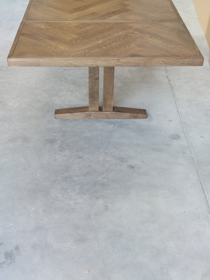 John Lewis Estate 6-10 Seater Extending Dining Table, Dark