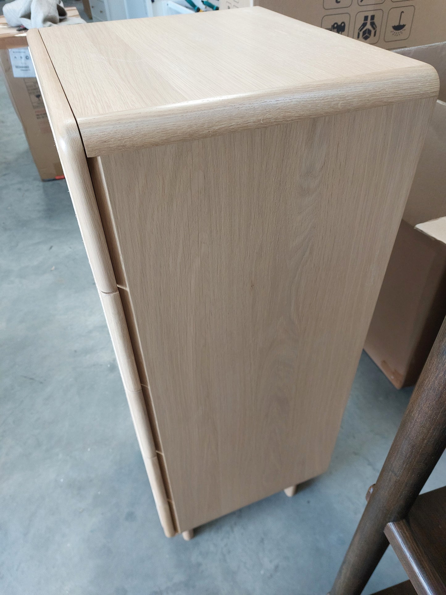 List - RATTAN TALL BOY OAK