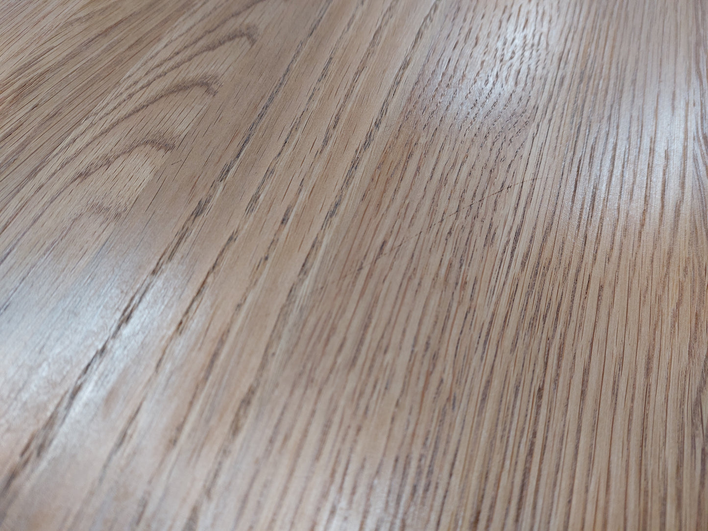 Calia 6 Seater Round Dining Table, Oak