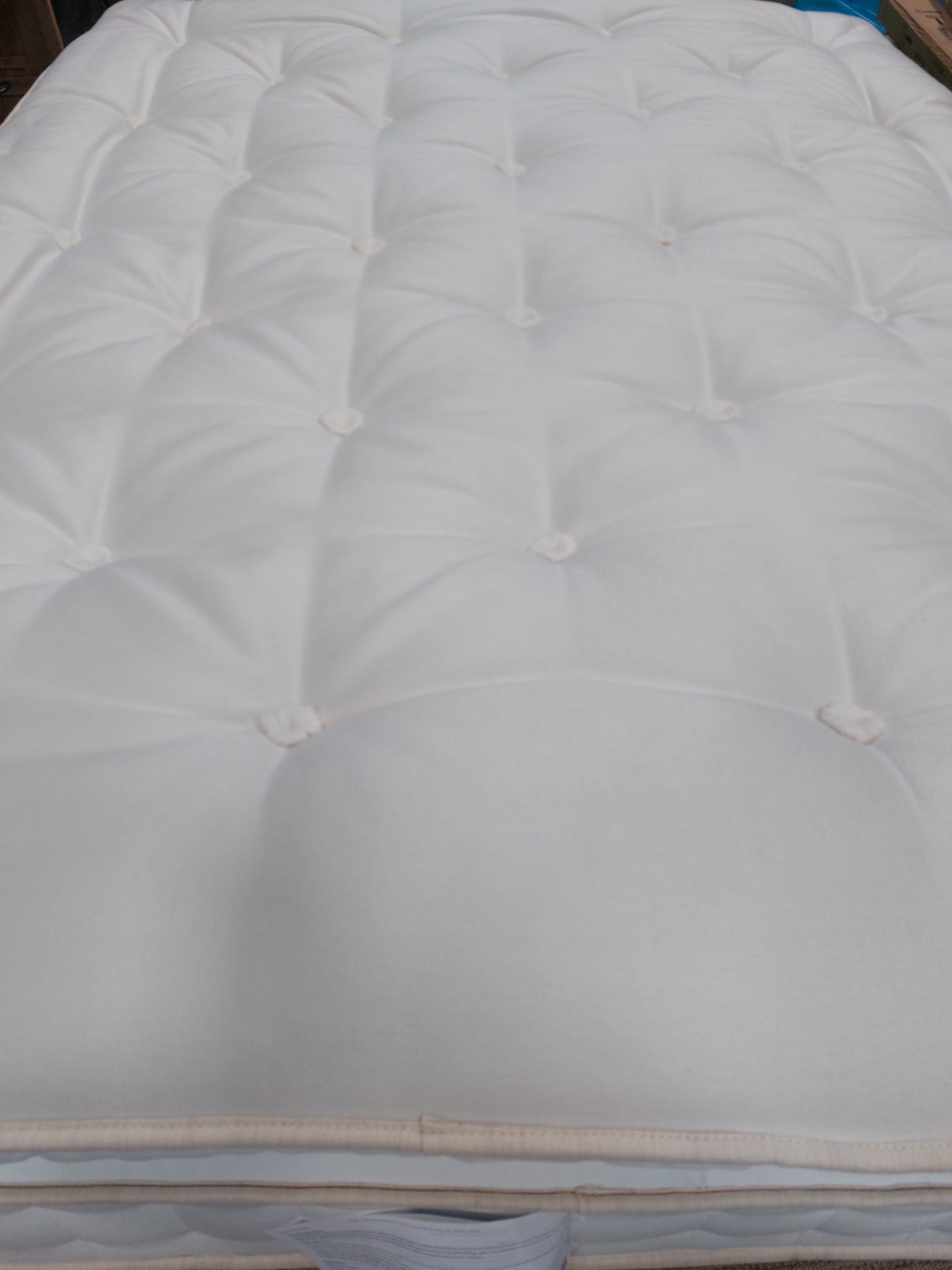 John Lewis Mattress British Natural Herdwick Pillowtop 4250 King Size Regular Firmer Tension Pocket Spring