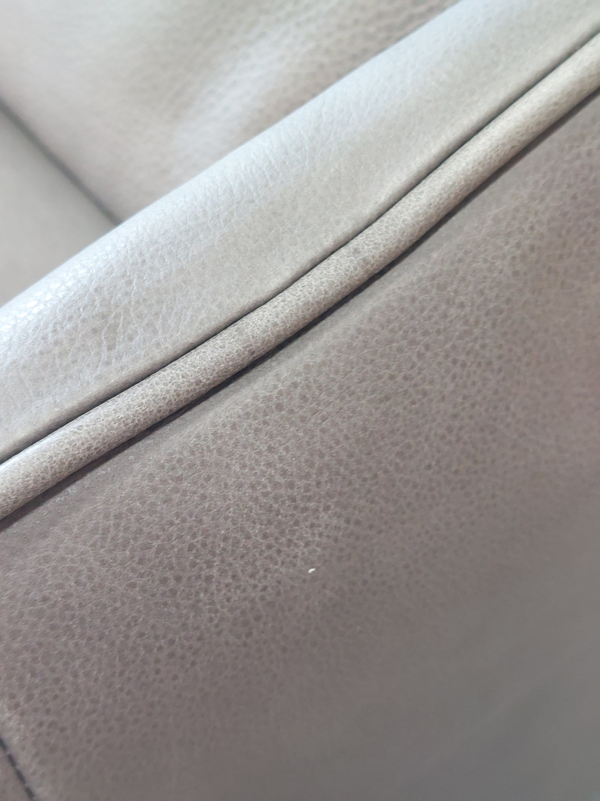 John Lewis Halo Capri Recliner Hand-Tipped Leather, Hot Pewter