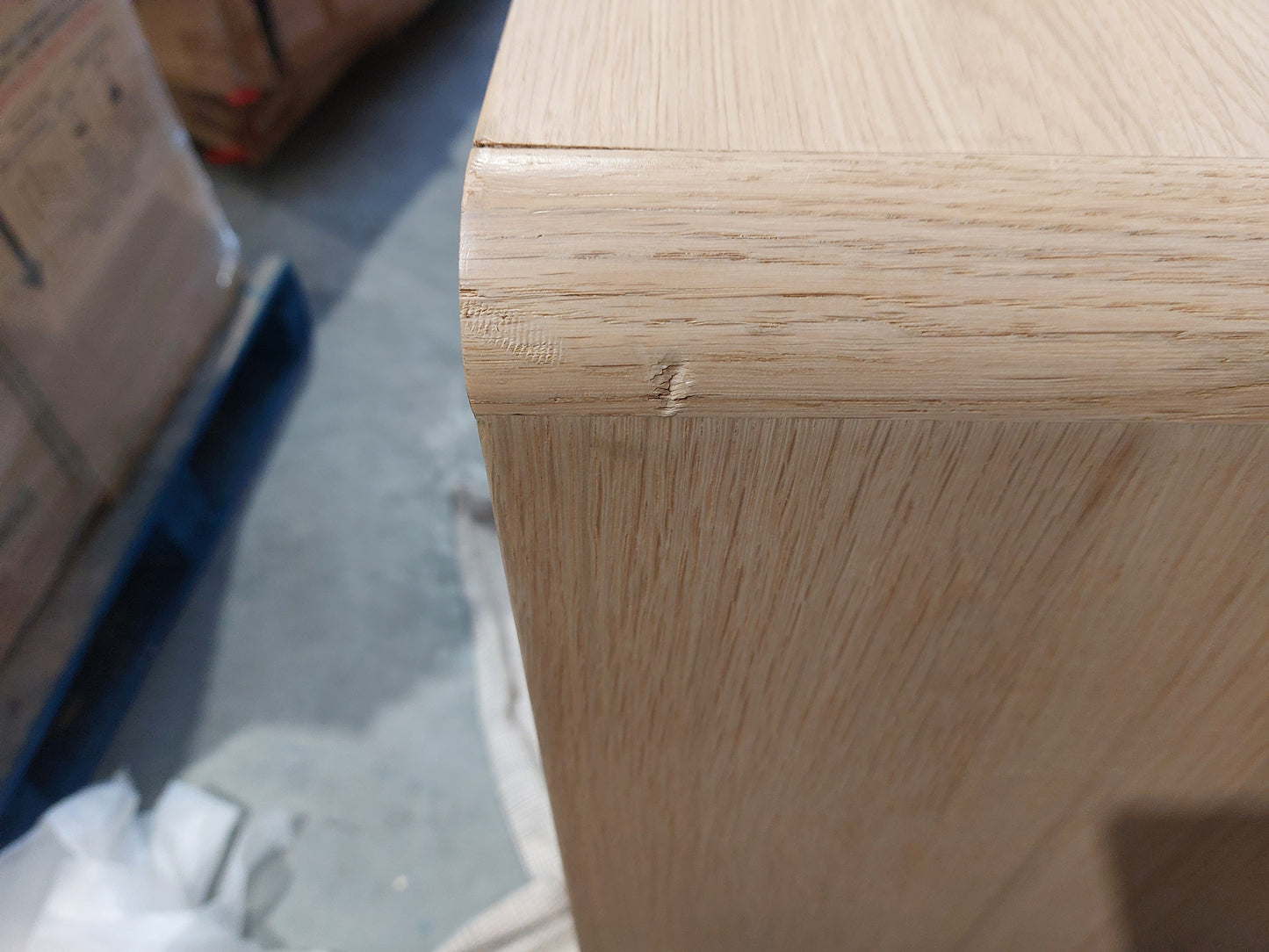 John Lewis Rattan 5 Drawer Tallboy Chest