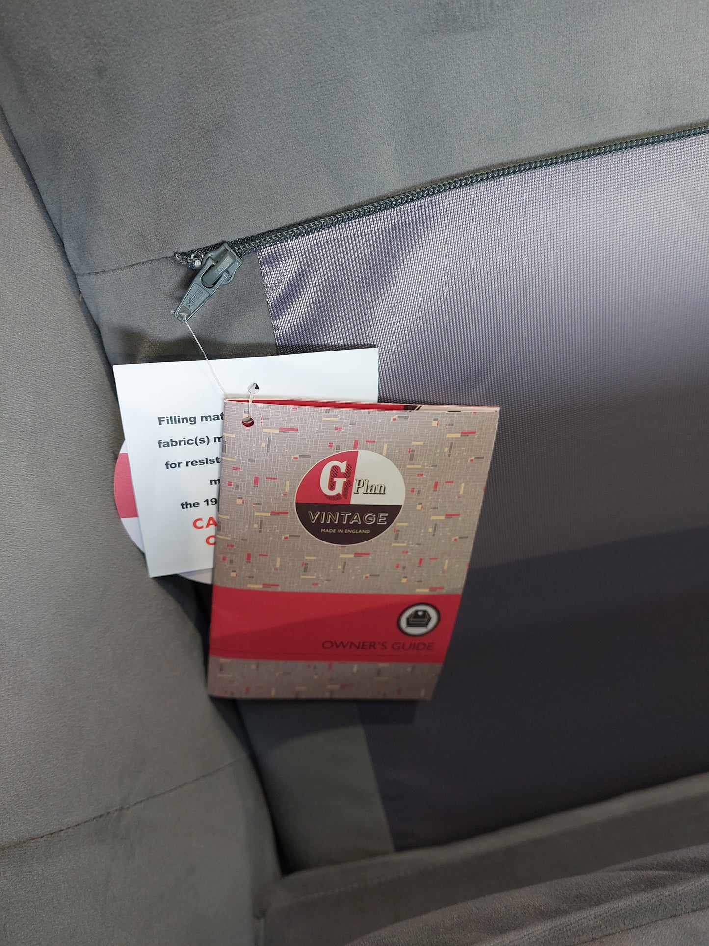 G Plan Vintage The Sixty Eight LHF Large 3 Seater Sofa with Footrest Mechanism, Plush Slate