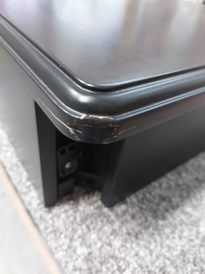 John Lewis Bobbin Console Table Black