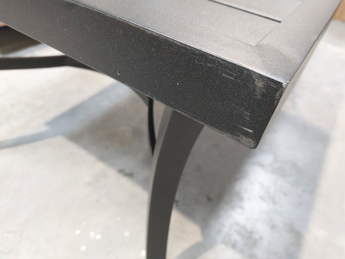 Marlow 6 st dining set grey