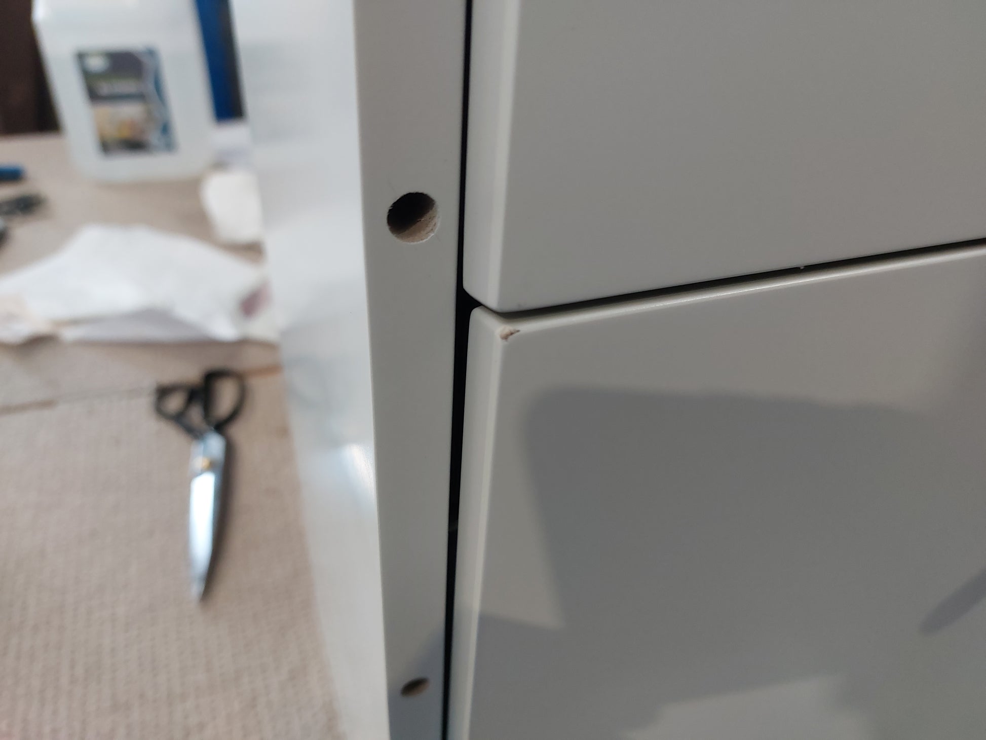 ANYDAY Wilton Shoe Storage Cabinet Linen