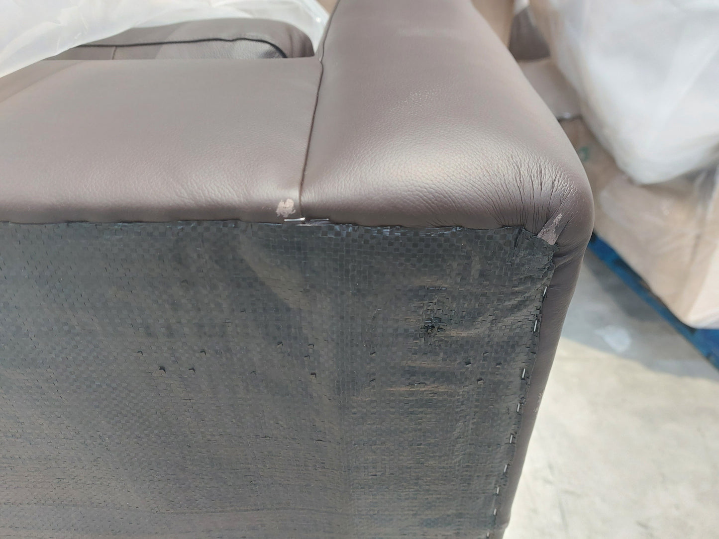 John Lewis Leather Oliver Armchair Dark Chocolate