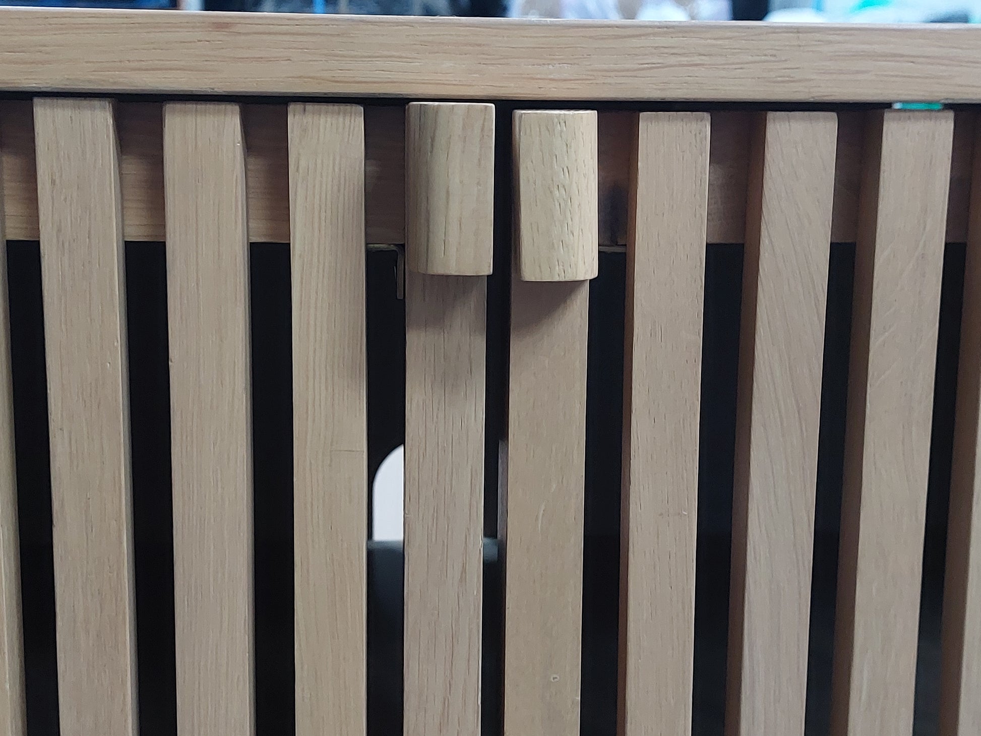 John Lewis Slatted TV Stand Sideboard for TVs up to 60", Oak