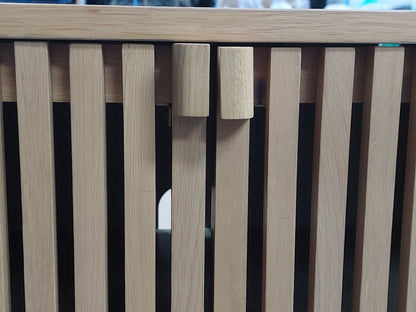 John Lewis Slatted TV Stand Sideboard for TVs up to 60", Oak