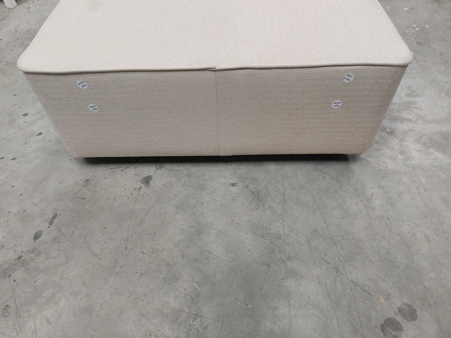 John Lewis Pocket Sprung Upholstered 2 Drawer Divan Base, Single Brushed Tweed