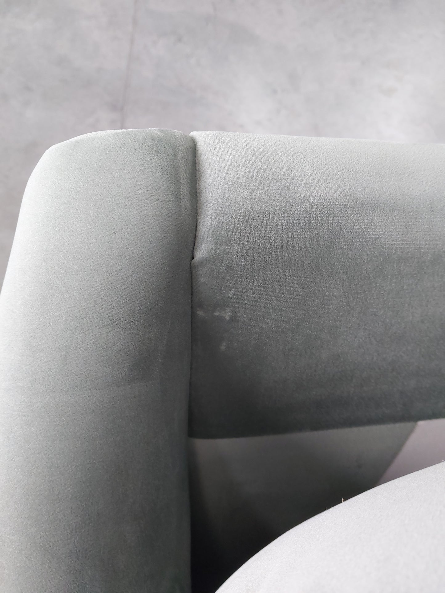 John Lewis Camber Large 3 Seater Sofa Velvet Myrtle Easy Clean Eco