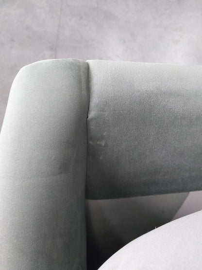 John Lewis Camber Large 3 Seater Sofa Velvet Myrtle Easy Clean Eco