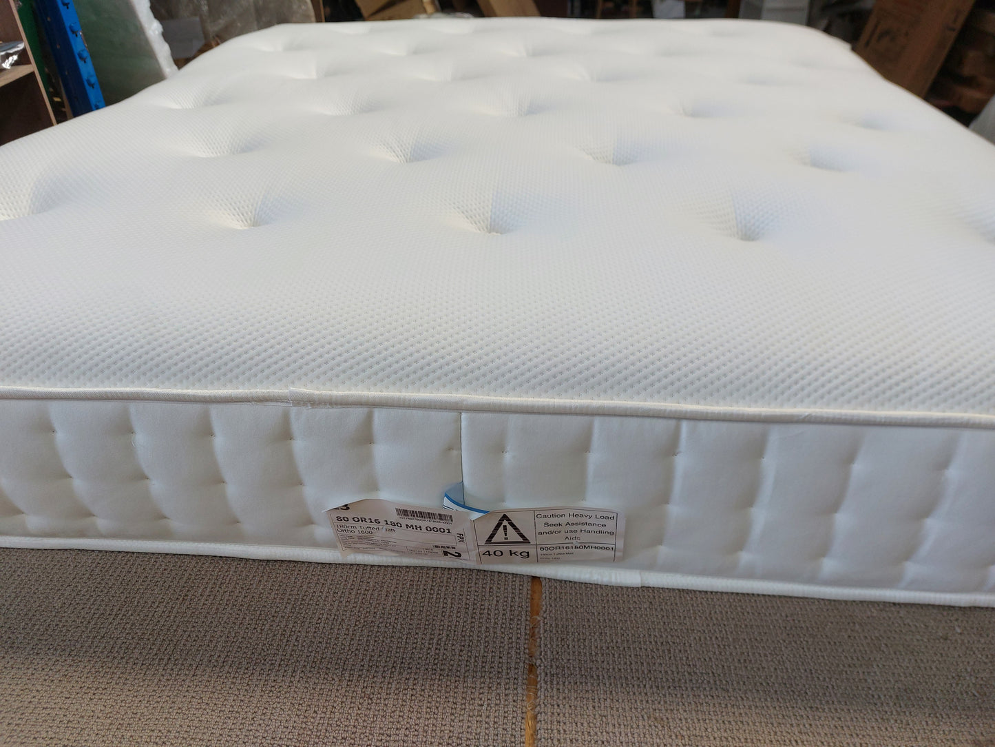 John Lewis Ortho Pocket Collection 1600 Pocket Spring Mattress Medium Tension Super King Size