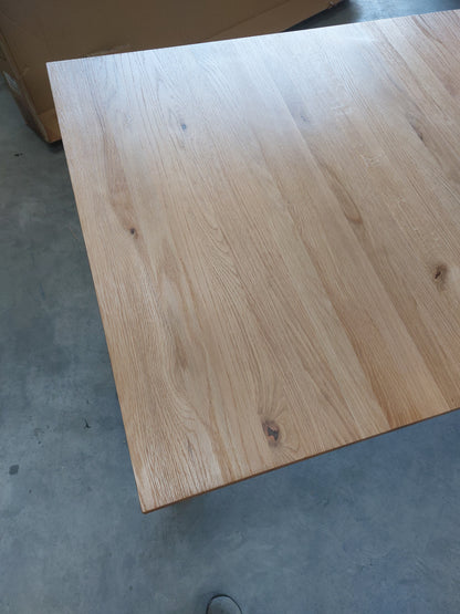 John Lewis Calia 8-10 Seater Extending Dining Table, Solid Oak
