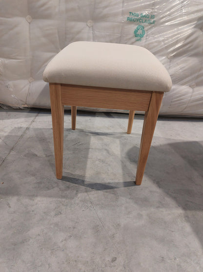 John Lewis Essence Dressing Table Stool, Oak