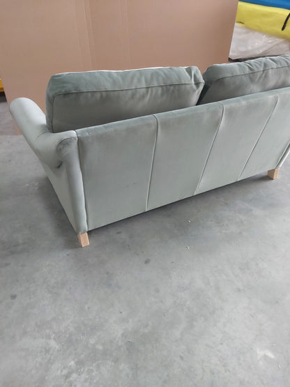 John Lewis Camber Large 3 Seater Sofa Velvet Myrtle Easy Clean Eco