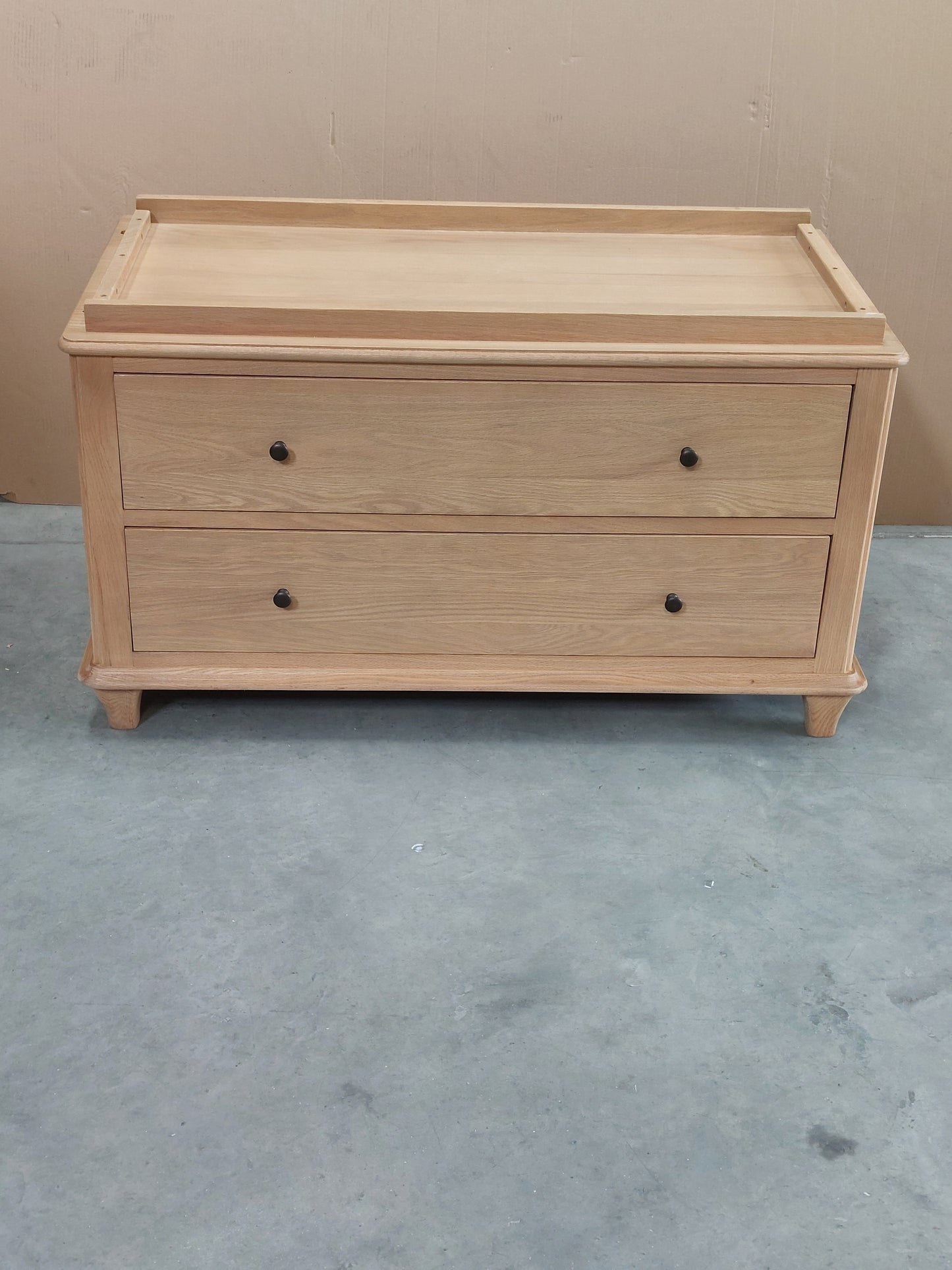 John Lewis Louis Double Wardrobe Oak