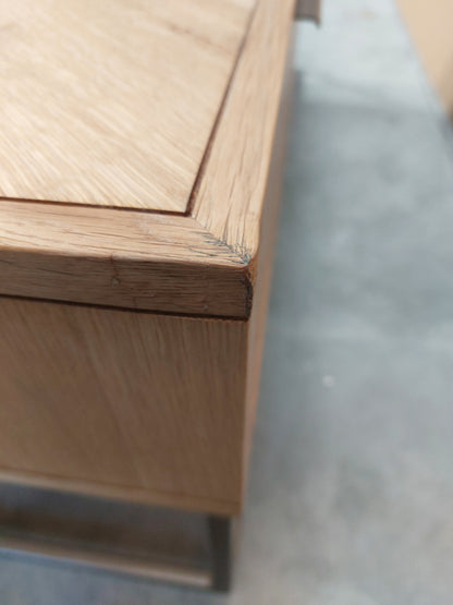John Lewis Coffee Table Estate 2 Drawer Oak Wood Natural