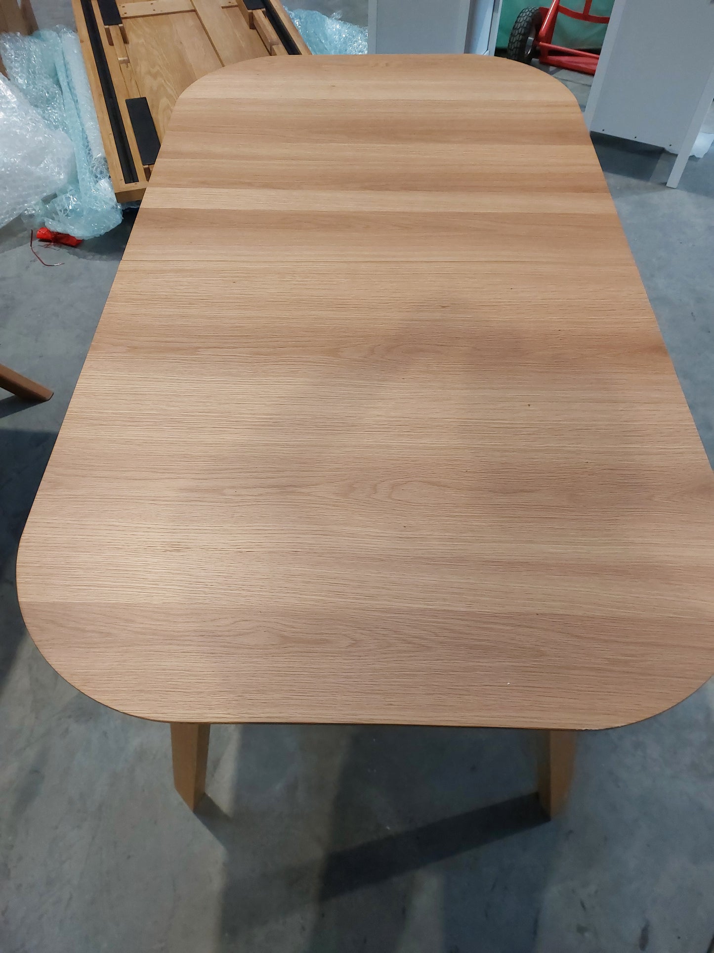 John Lewis ANYDAY Anton 6-8 Seater Extending Dining Table Oak