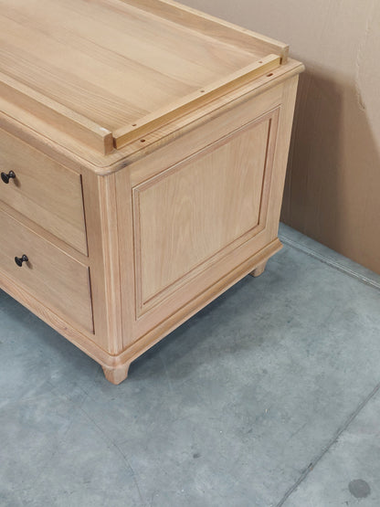 John Lewis Louis Double Wardrobe Oak