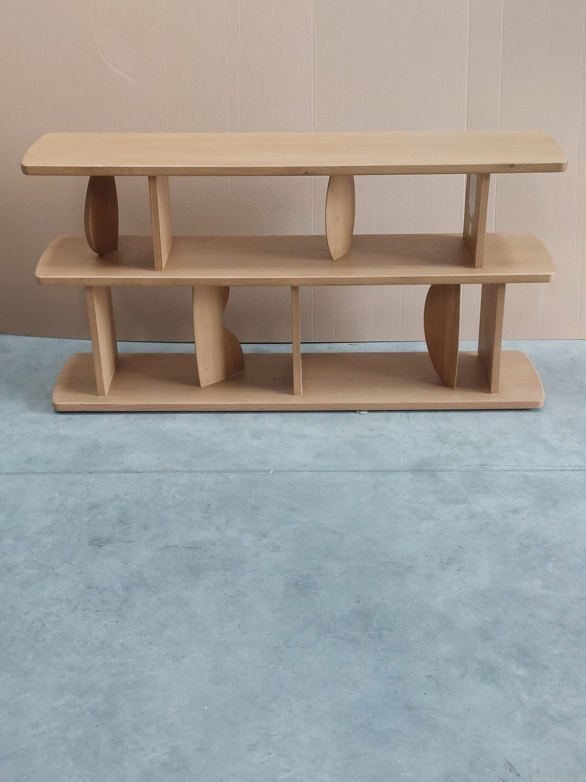 John Lewis Aura Console/Shelf Unit, Oak