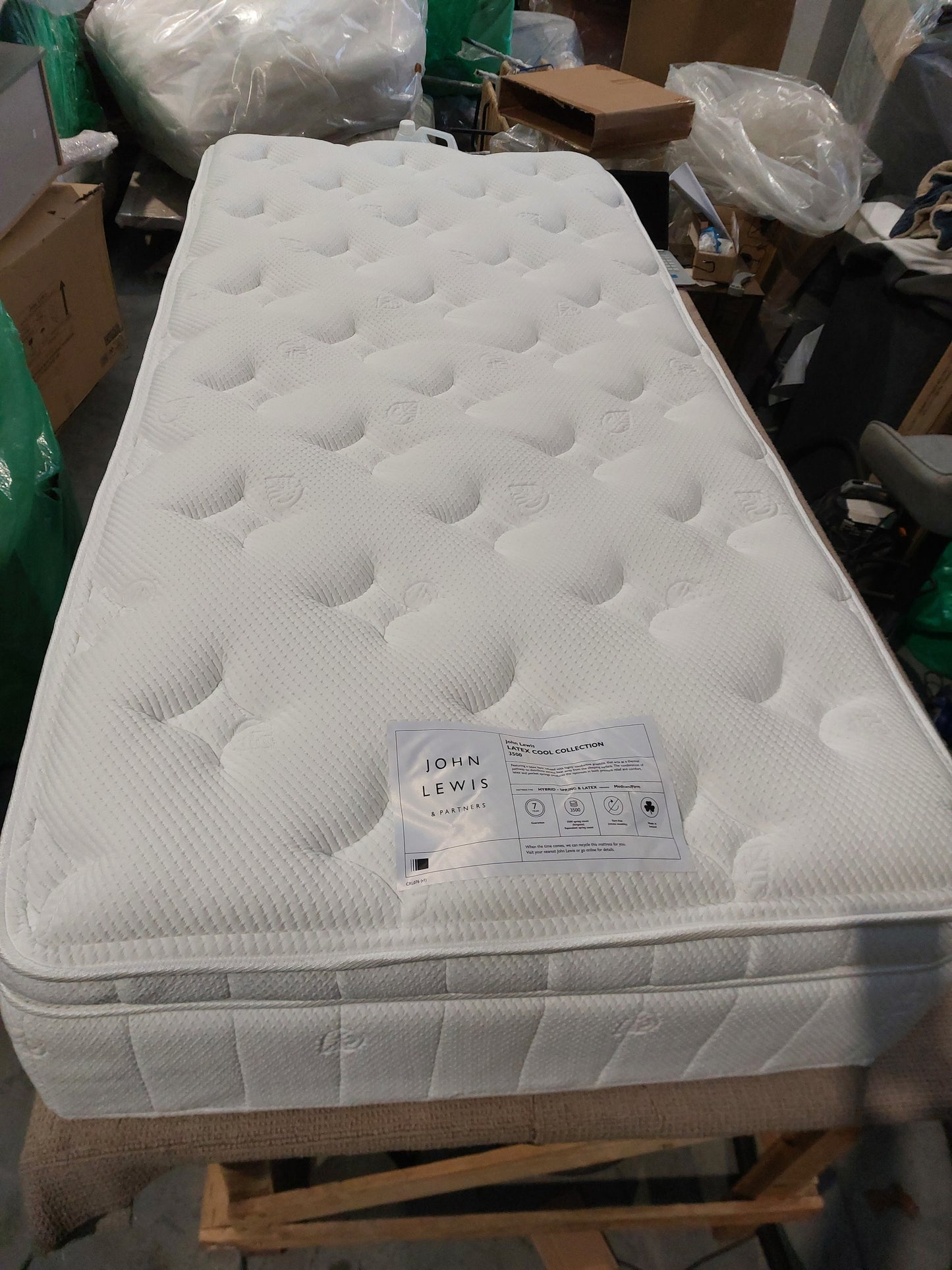 Latex Cool Collection 3500 Pocket Spring Mattress Single