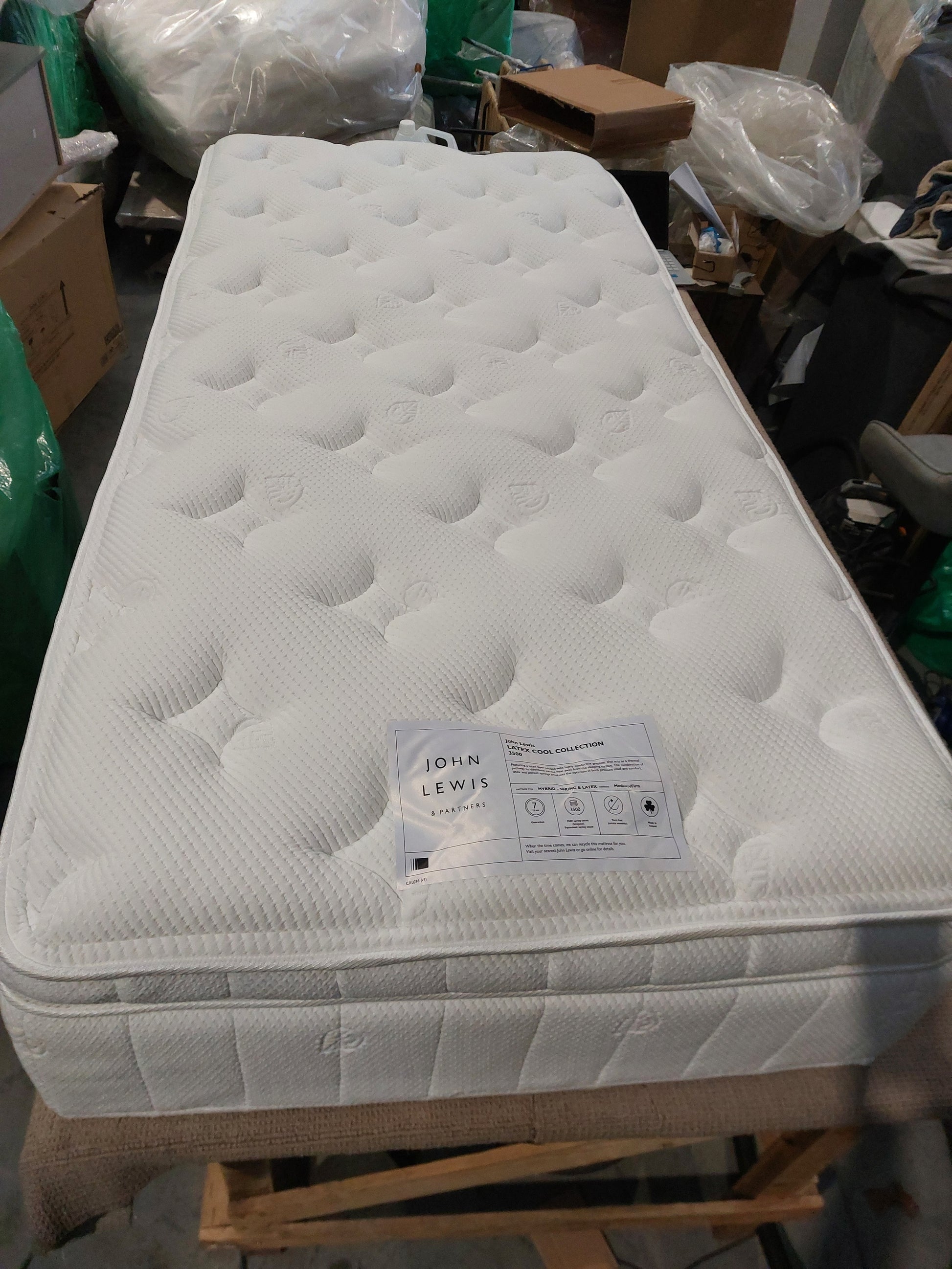 Latex Cool Collection 3500 Pocket Spring Mattress Single