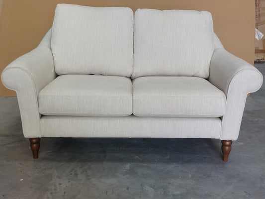 John Lewis Camber Small 2 Seater Sofa Matilda Natural Dark Leg