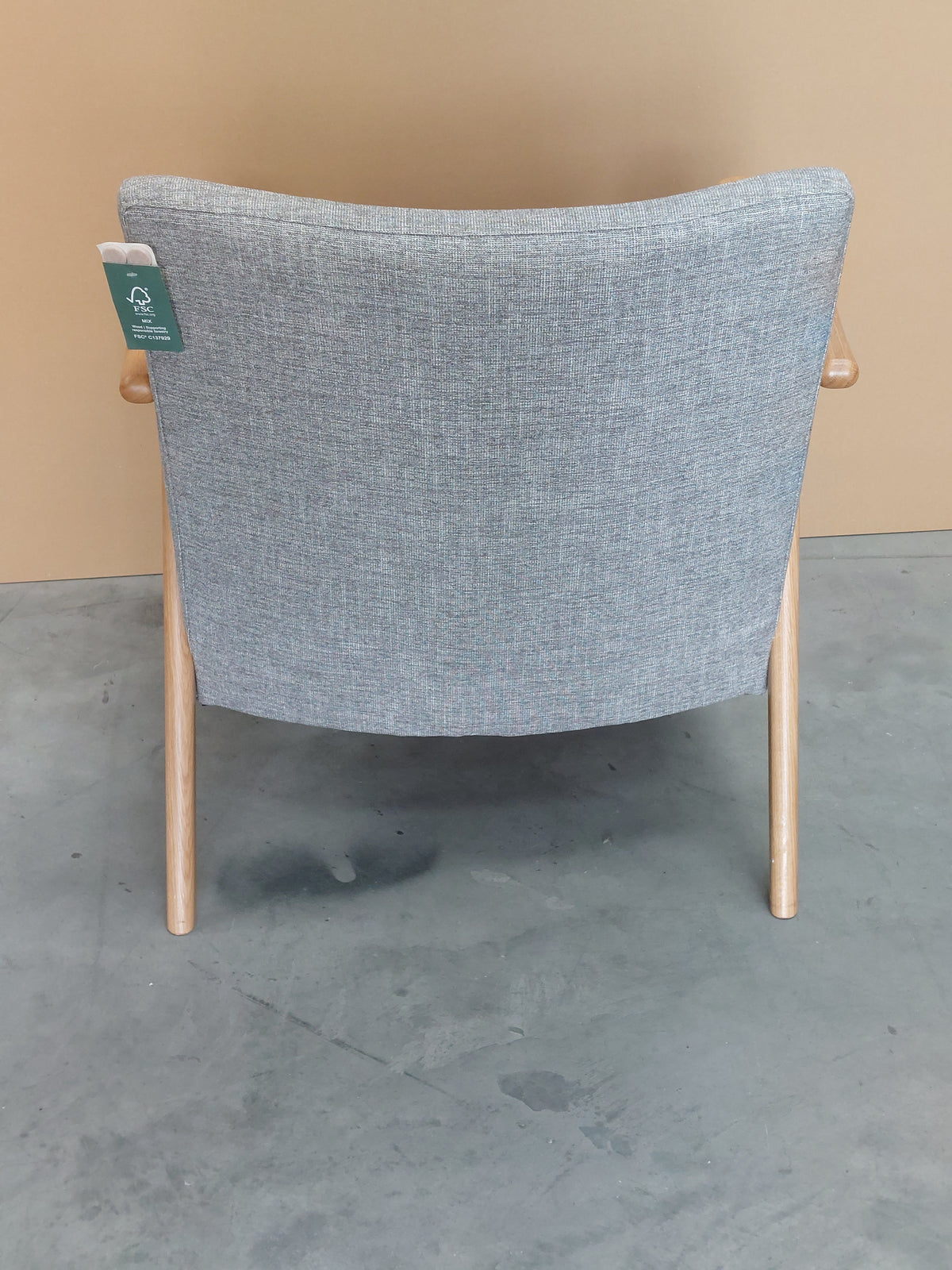 John Lewis Hendricks Accent Chair Aquaclean Connie Grey