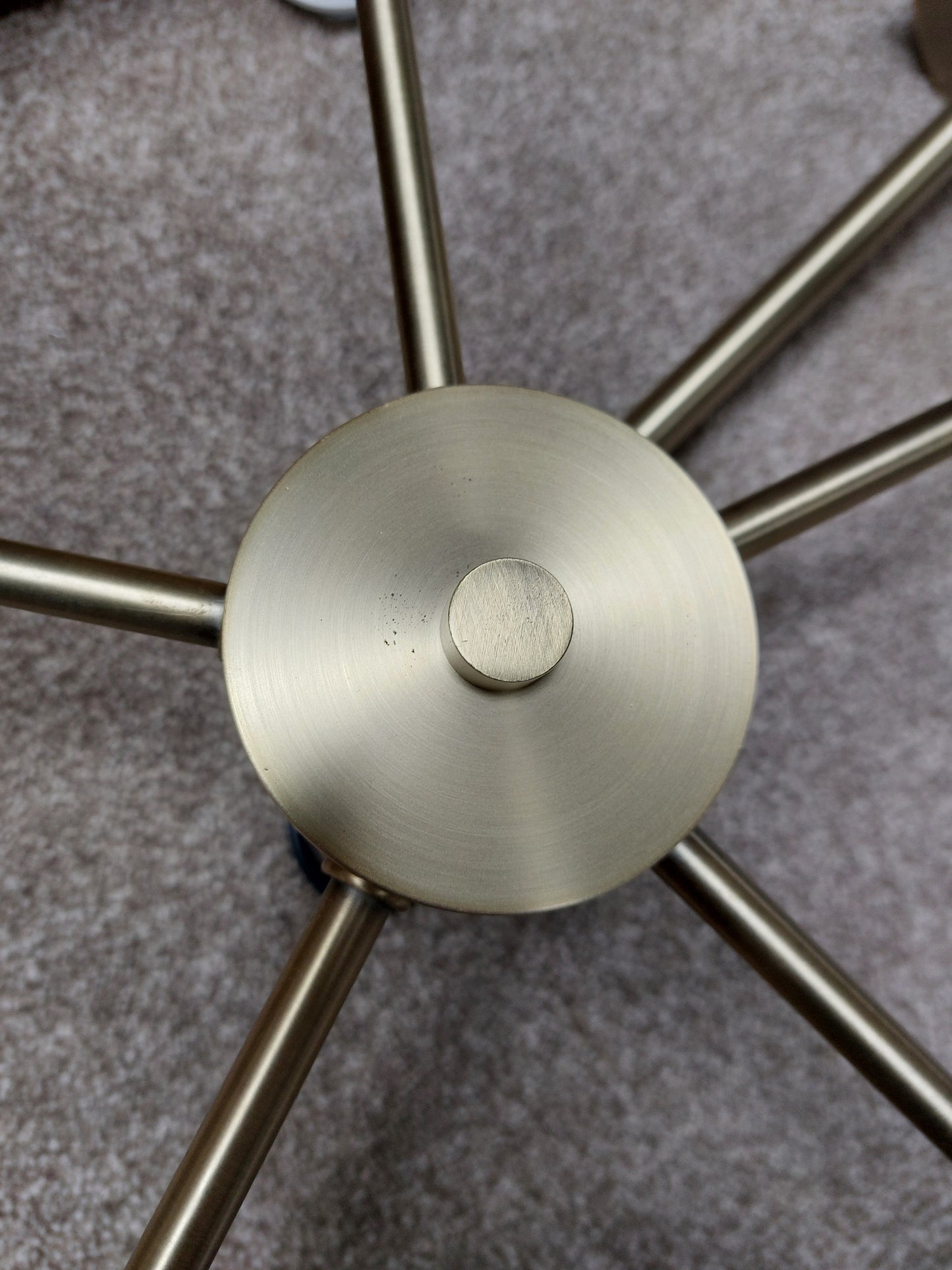 John Lewis Blakely Ceiling Light, Antique Brass
