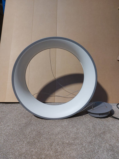 John Lewis Matteo Large Hoop Pendant Ceiling Light, Grey