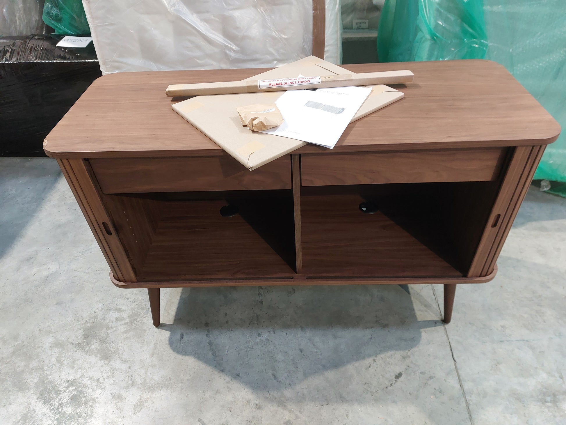 John Lewis Grayson Storage Sideboard, Dark