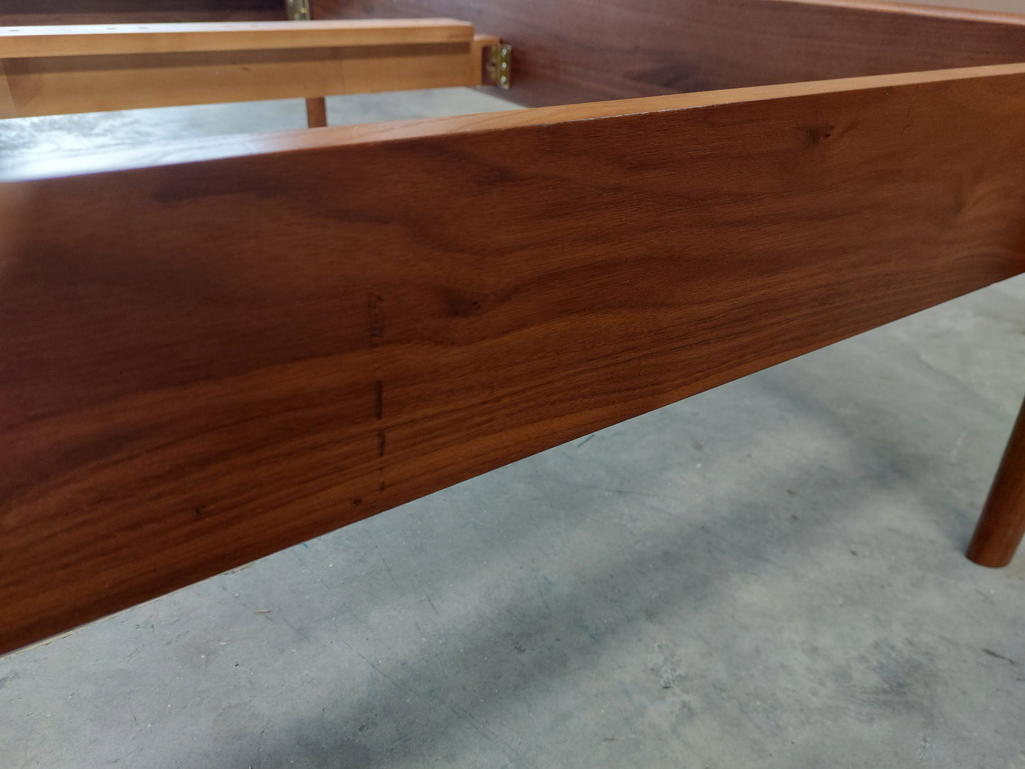 John Lewis Scandi Wood Bed Frame, King Size, Walnut