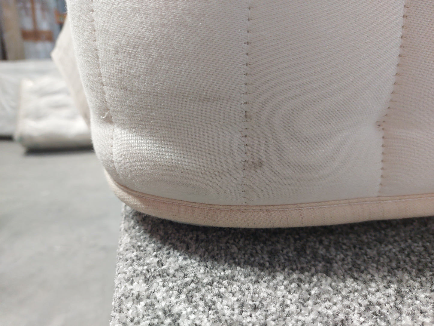 John Lewis King Size Mattress Pillow Top 4250 Zip & Link British Natural Herdwick