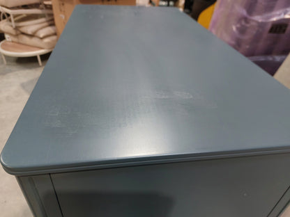 John Lewis Pillar 5 Drawer Chest, Blue