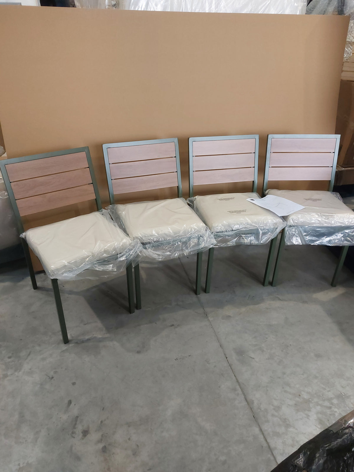 John Lewis Platform 6-Seater Garden Extending Dining Table & Chairs Set,  Green