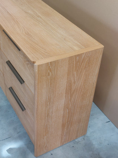 John Lewis Rest 6 Drawer Chest, Natural Wood