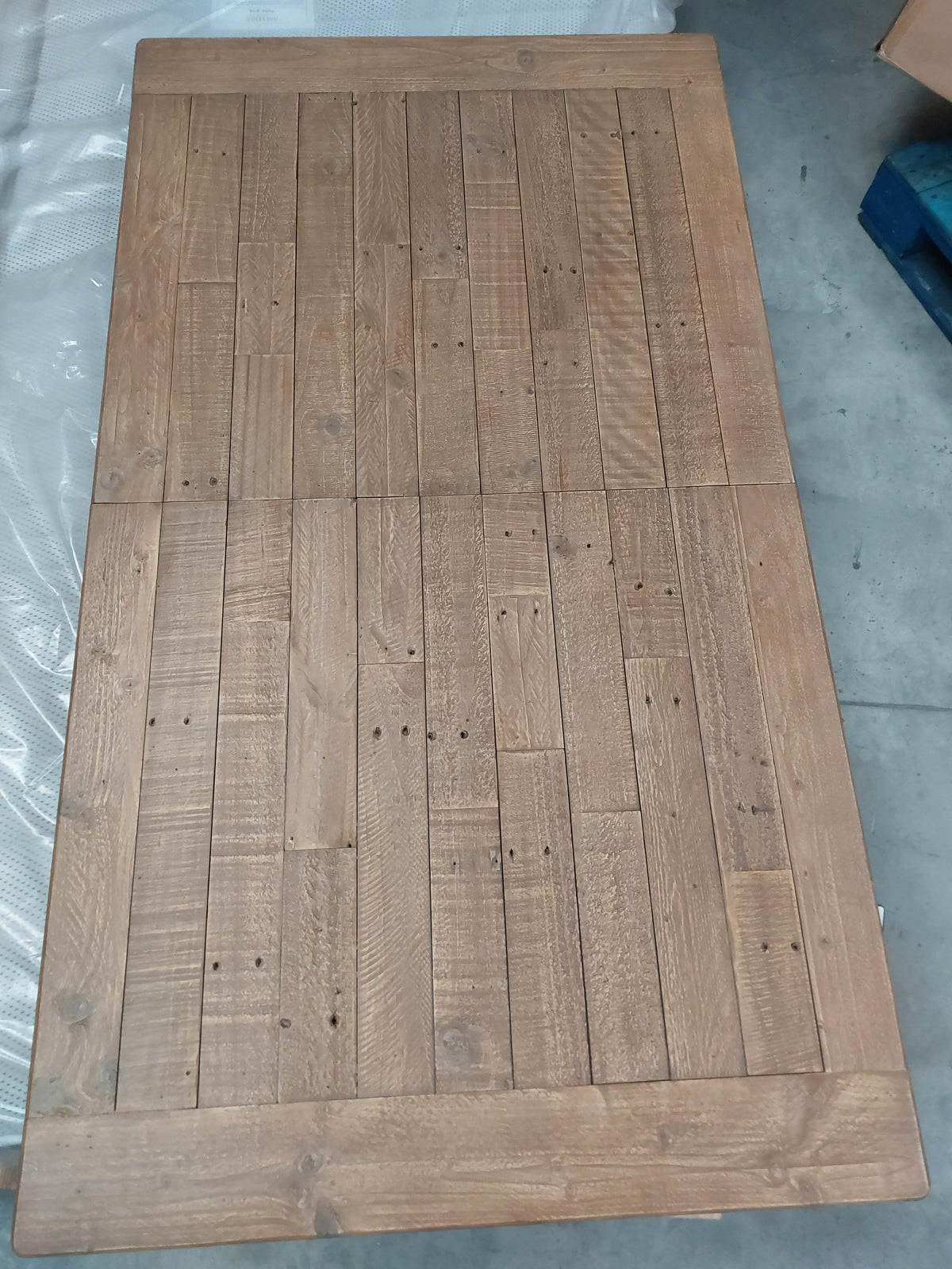 John Lewis Reclaimed Timber Dining Table, Natural