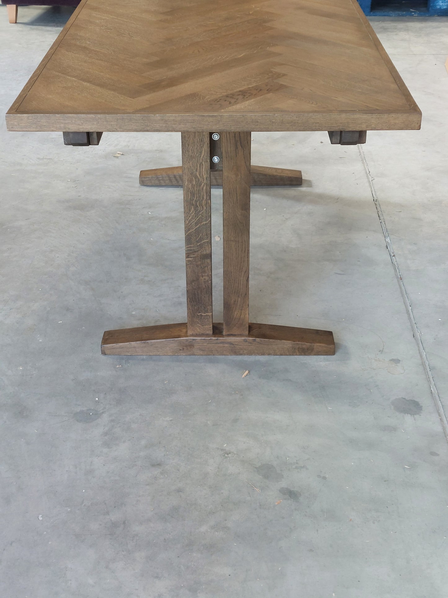 John Lewis Estate 6-10 Seater Extending Dining Table, Dark