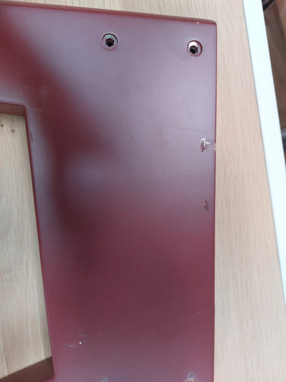 John Lewis Lift Storage Desk Red