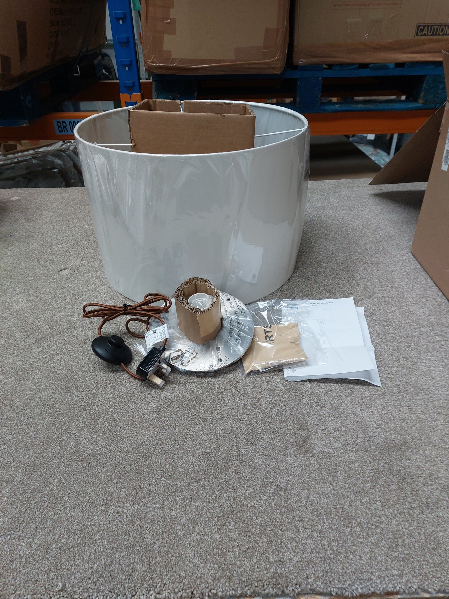 John Lewis Brooklyn Tripod Floor Lamp Light