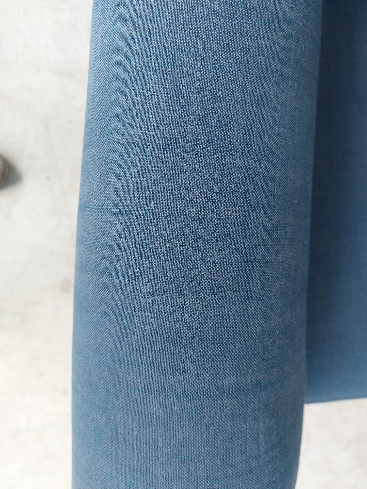 John Lewis Camber Large 3 Seater Sofa Blue Linen