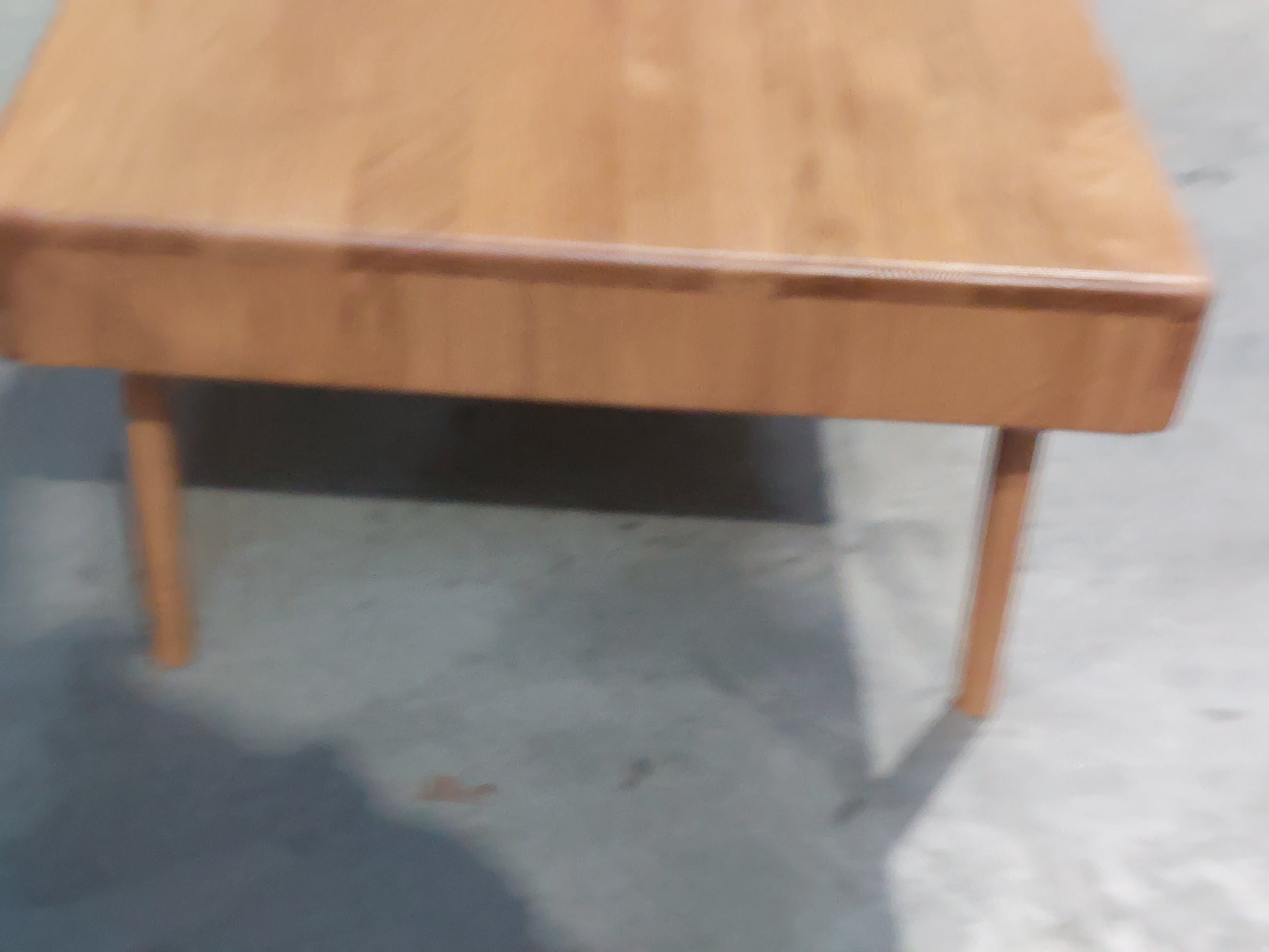 John Lewis X-Ray Wood Coffee Table Danish