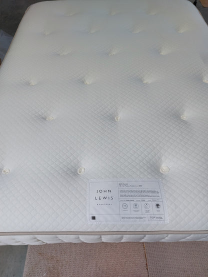 John Lewis Ortho Pocket Collection 2000 Pocket Spring Mattress, Medium/Firm Tension, King Size