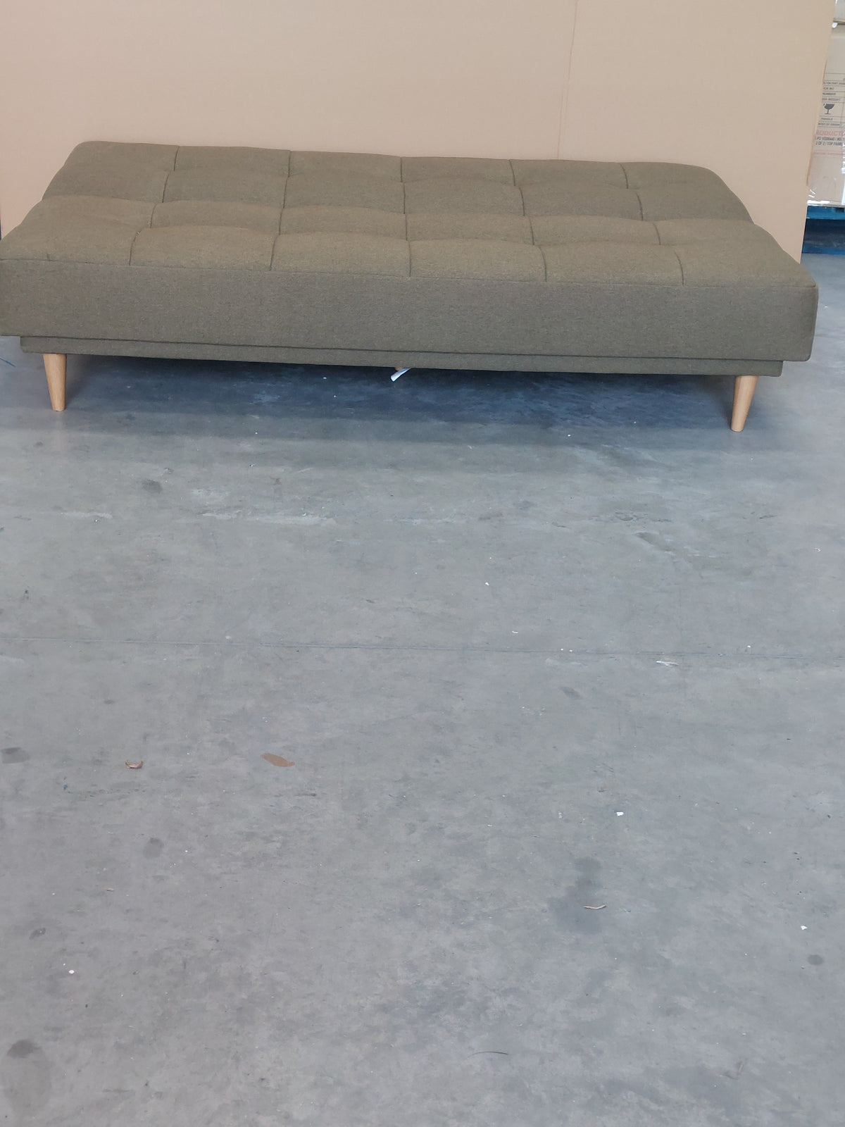 John Lewis Linear Medium 2 Seater Sofa Bed, Light Leg, Cambridge Hunter