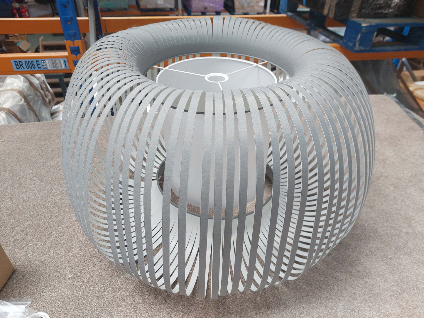 John Lewis Harmony XL Ribbon Ceiling Light, Grey