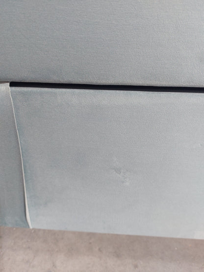 John Lewis Pocket Sprung 2 Drawer Divan Base, Double, Deep Velvet Eau De Nil