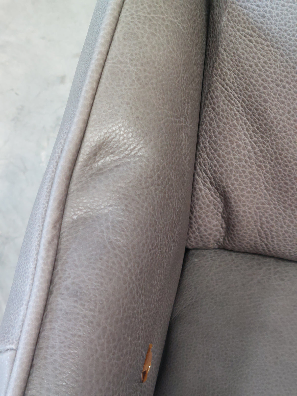 John Lewis Halo Capri Recliner Hand-Tipped Leather, Hot Pewter